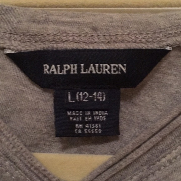 🔵 2/$22❗️NWT! 🎉 Ralph Lauren Girls Sequin Short Sleeve Top - Picture 5 of 7